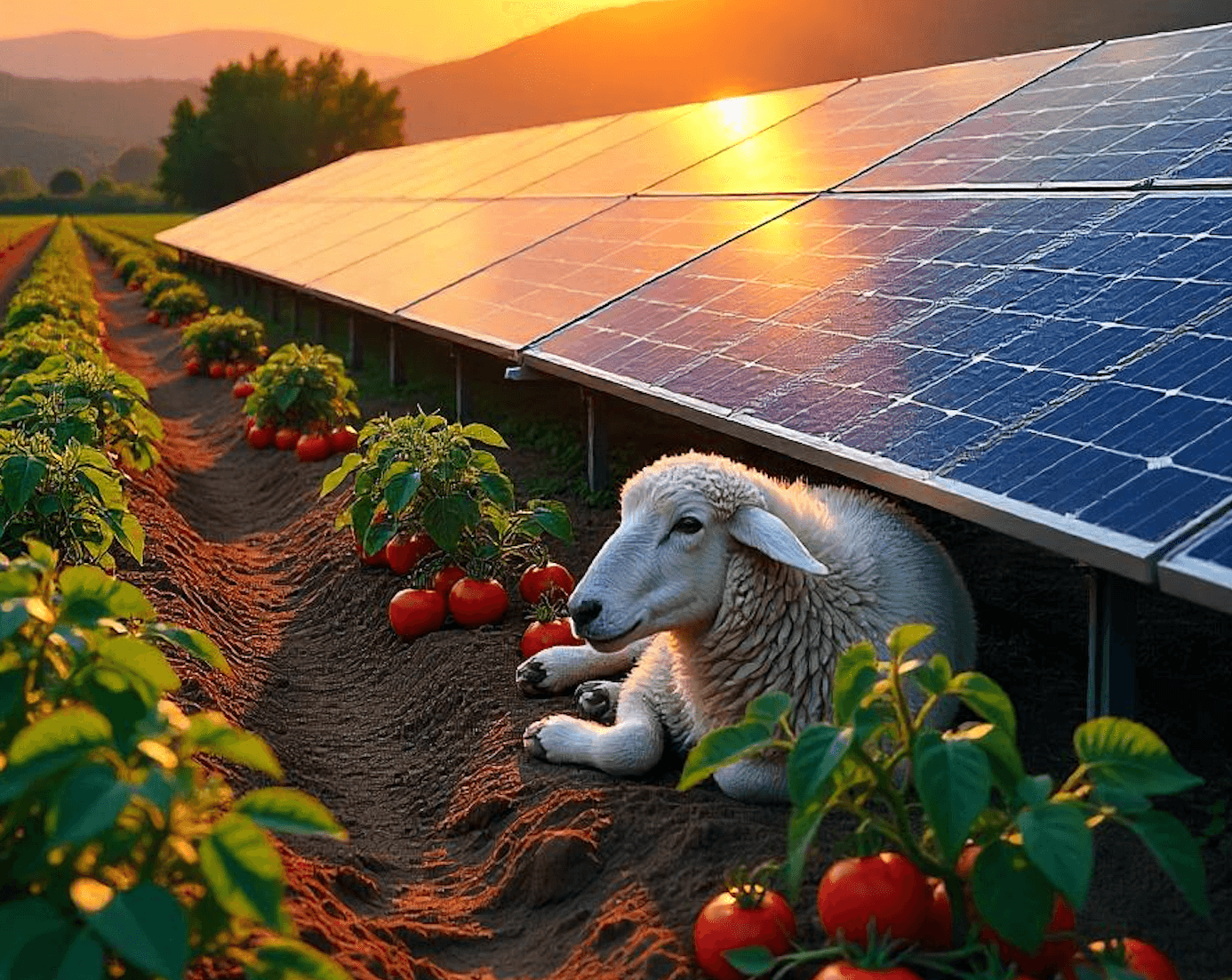 Cover Image for The Benefits Of Solar Grazing vs. Solar Crop Production